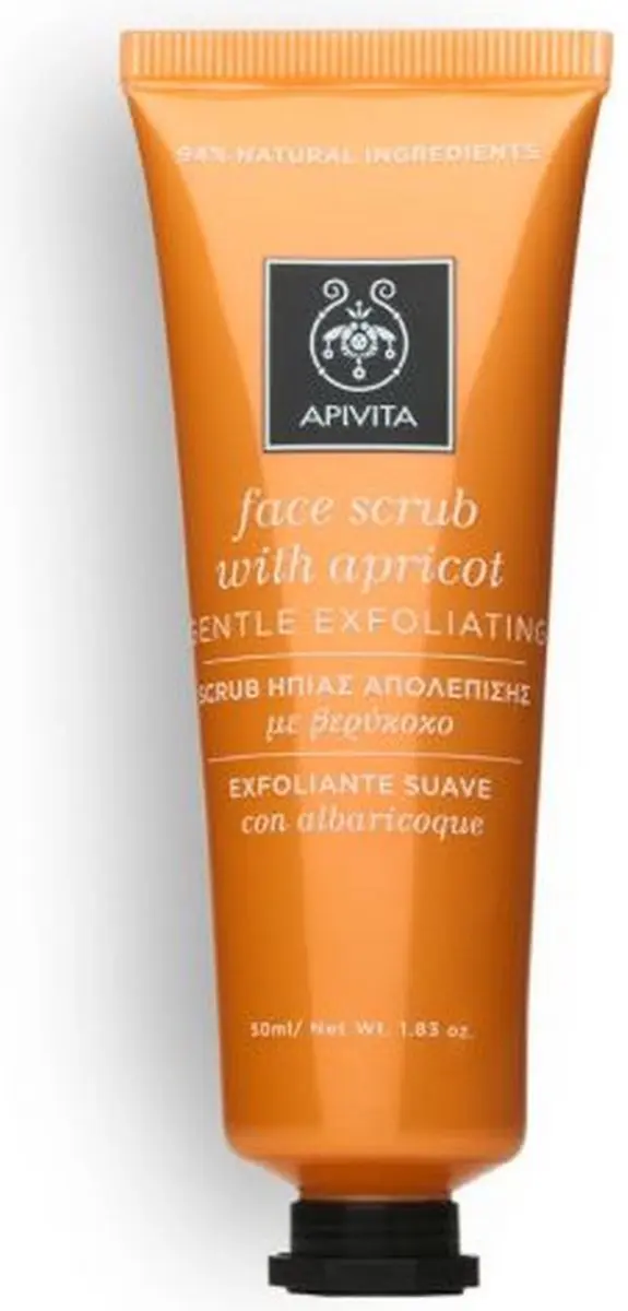 Apivita Peeling Face Scrub Abrikoos 50ml