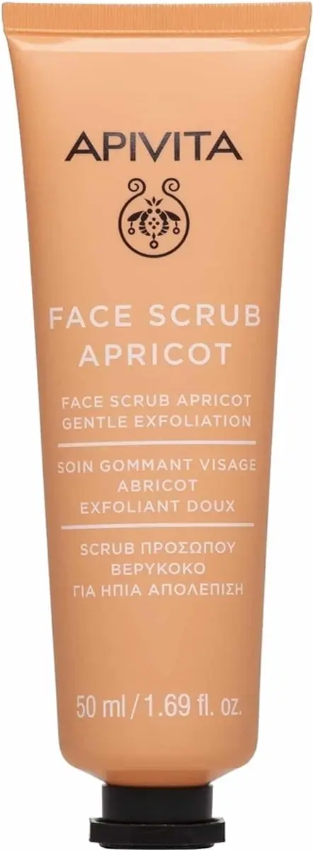 Apivita Peeling Face Scrub Abrikoos 50ml