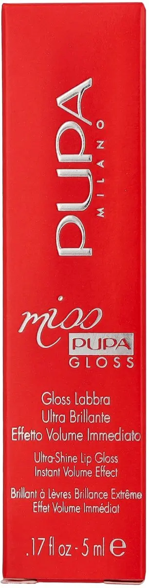 Pupa Milano Lipgloss 305 Essential Red - 5ml