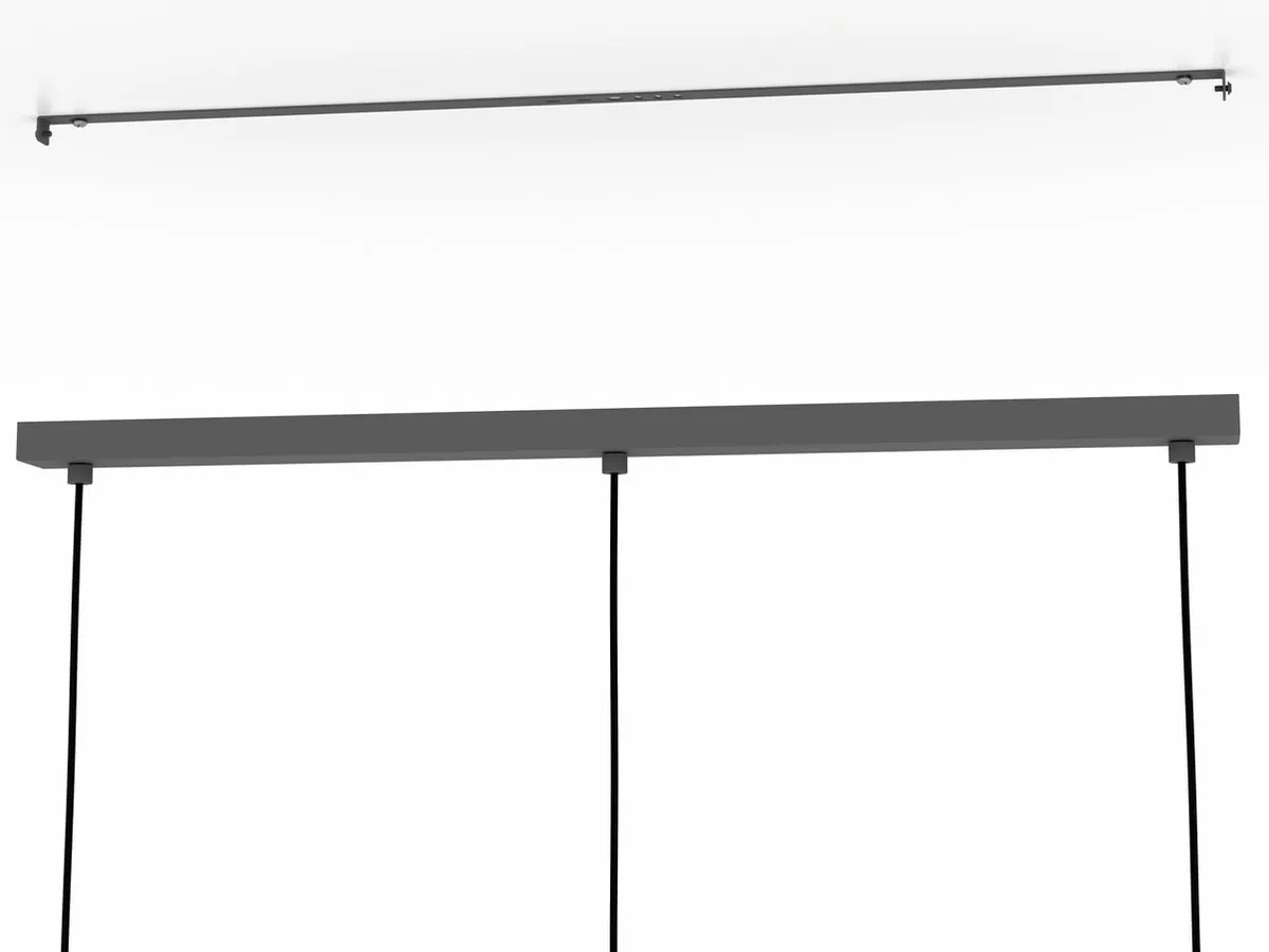 Eglo Twicken Hanglamp E27 - 92 cm - Grijs/Goud