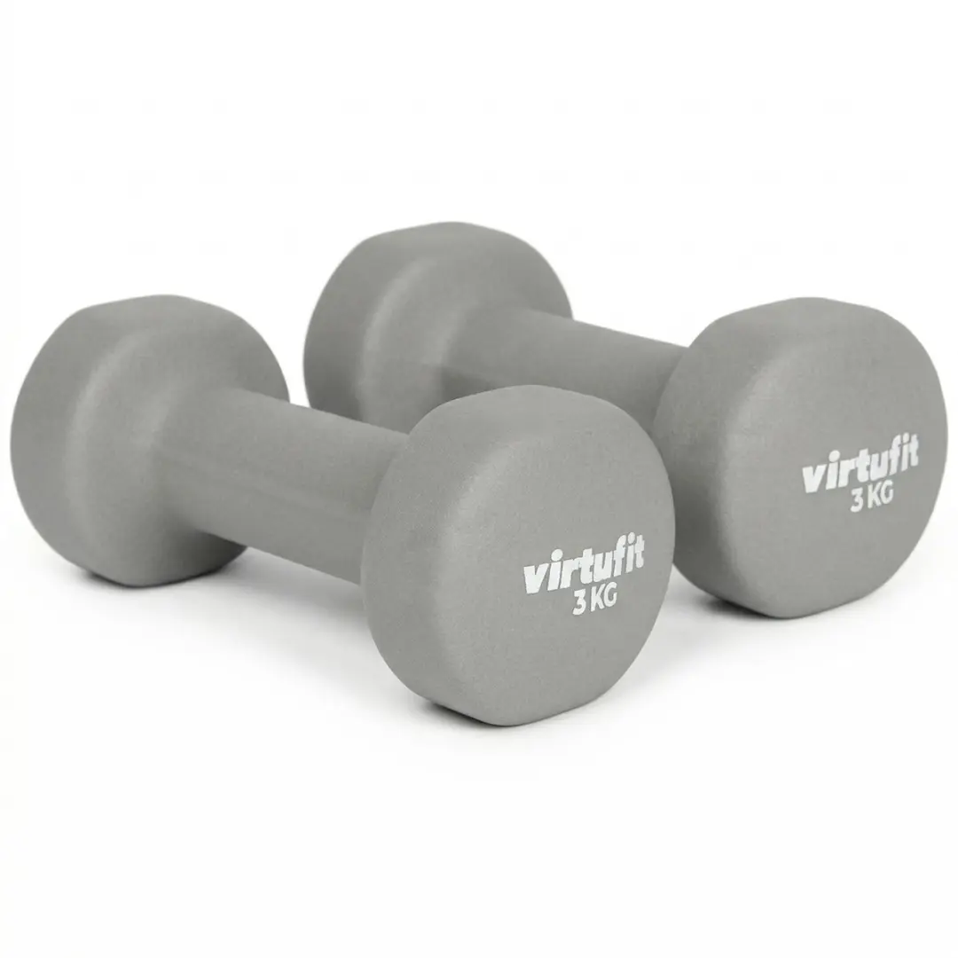 VirtuFit Vinyl Dumbbell Pro Set 2x3kg