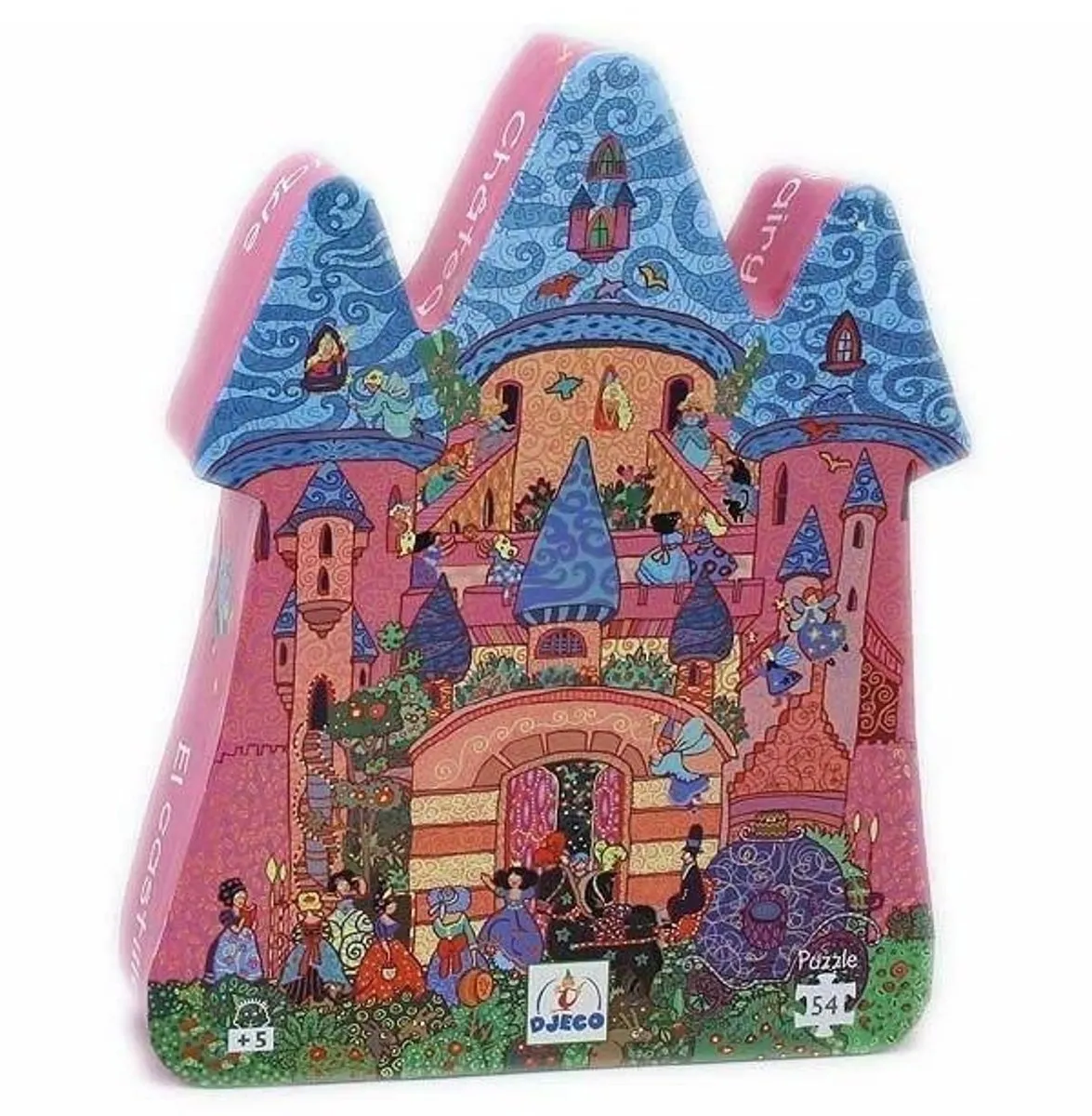 Djeco Puzzel Het Sprookjeskasteel 54 Stuks - Multicolor