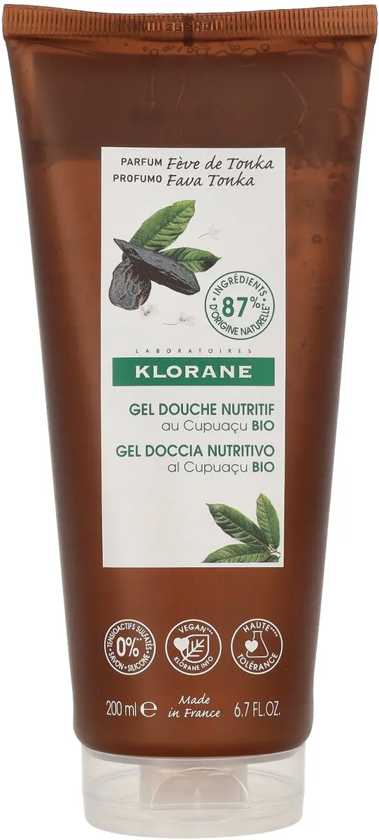 Klorane Huid Gel Douche Feve de Tonka 200ml