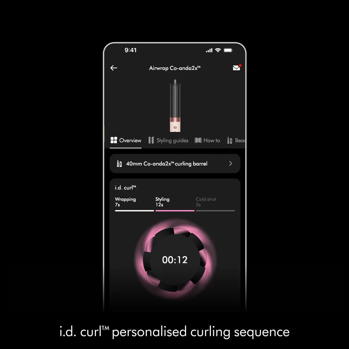 Dyson Airwrap Co-anda2x Curly+Coily - Multistyler - Föhnborstel - Krulborstel - Red Velvet/Goud