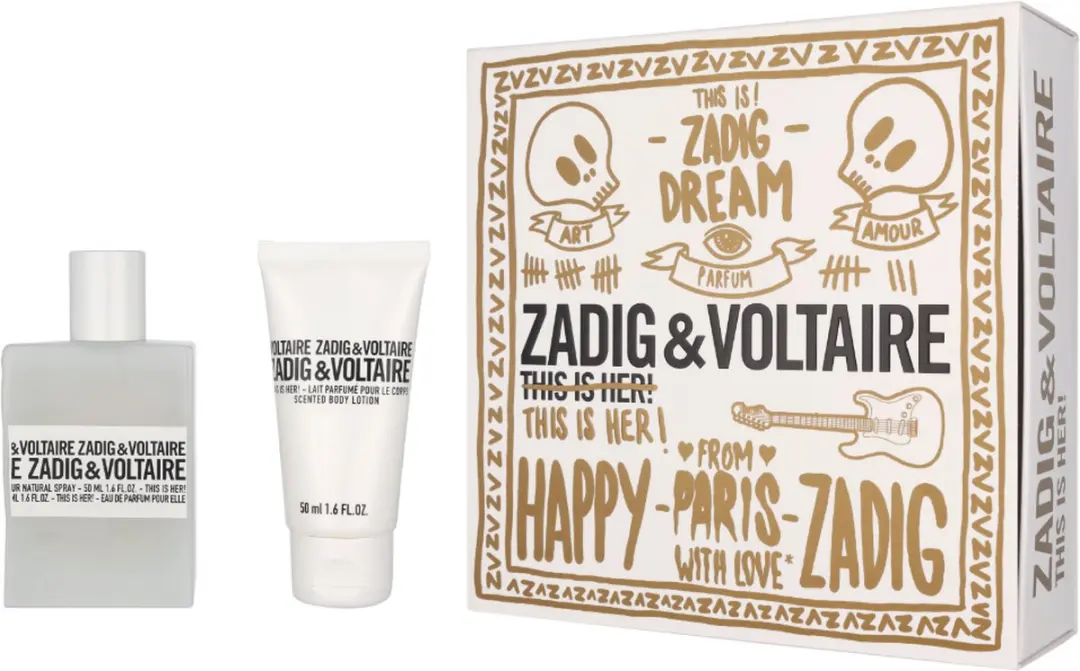 Zadig & Voltaire This is Her! Set - Eau de Parfum & Bodylotion 50ml - afbeelding 6 van 6