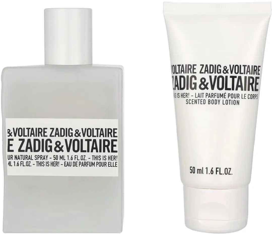 Zadig & Voltaire This is Her! Set - Eau de Parfum & Bodylotion 50ml