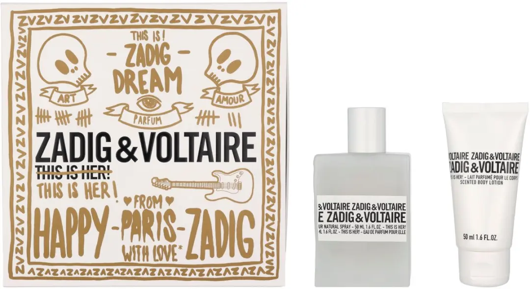 Zadig & Voltaire This is Her! Set - Eau de Parfum & Bodylotion 50ml