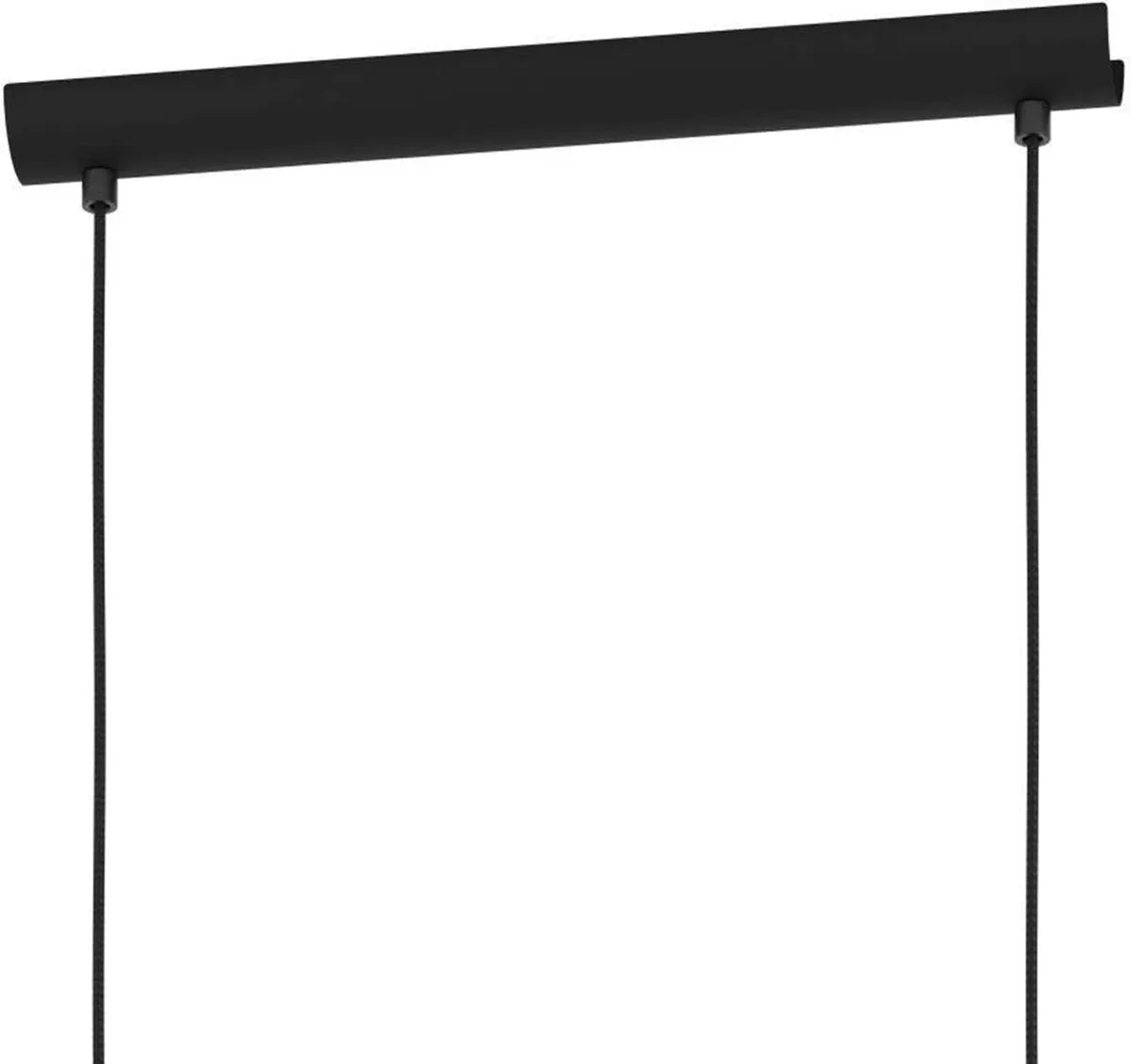 Eglo Lurone Hanglamp E27 - 4 Lichtpunten - Zwart/Goud