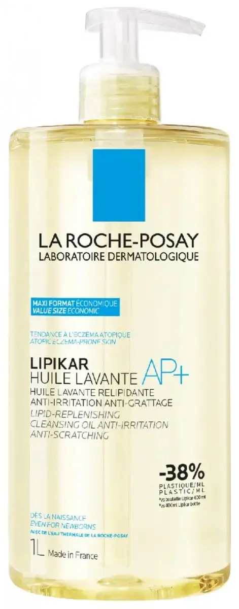 La Roche-Posay Lipikar Reinigingsolie AP+ 1L