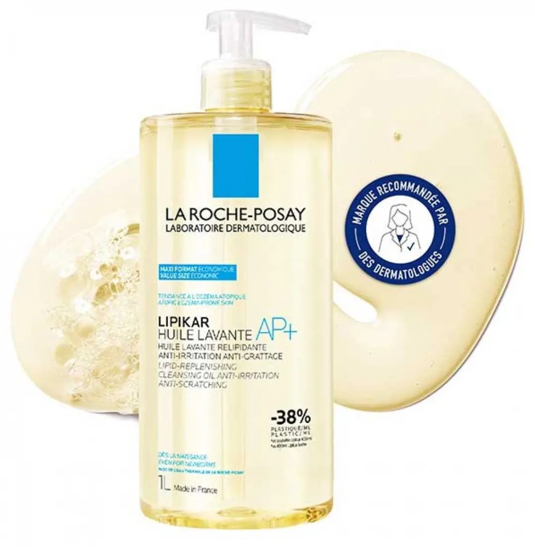 La Roche-Posay Lipikar Reinigingsolie AP+ 1L