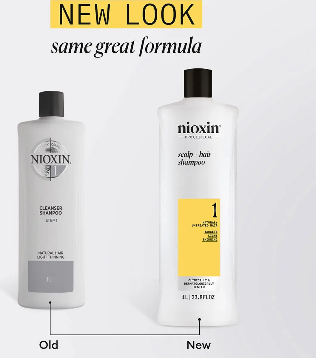 Nioxin System 1 Shampoo 1000ml