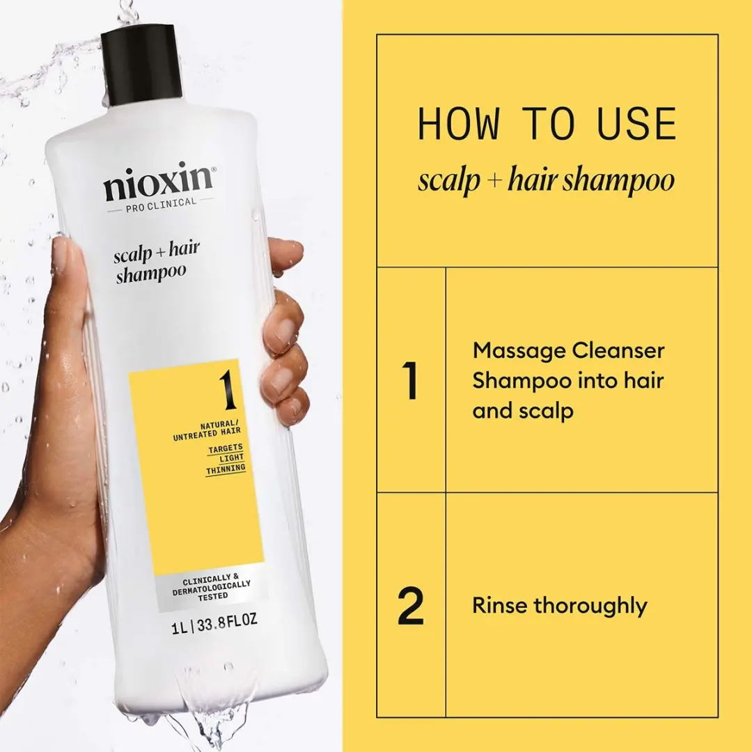 Nioxin System 1 Shampoo 1000ml