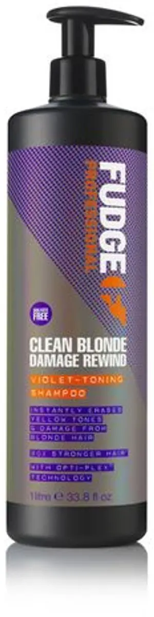 Fudge Clean Blonde Damage Rewind Violet Shampoo 1000ml - afbeelding 6 van 6