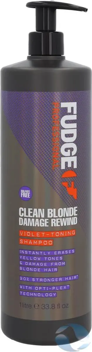 Fudge Clean Blonde Damage Rewind Violet Shampoo 1000ml