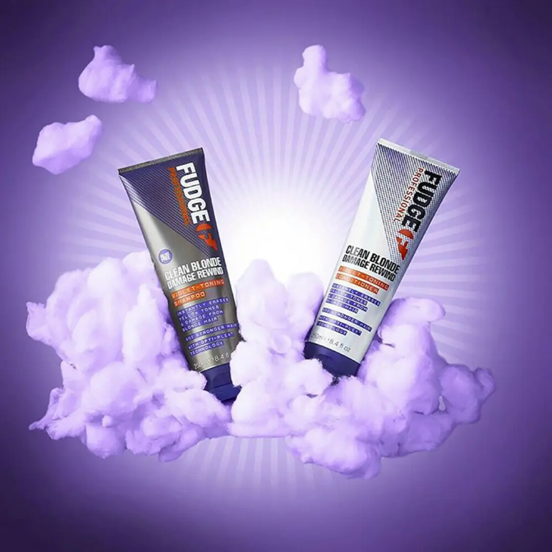 Fudge Clean Blonde Damage Rewind Violet Shampoo 1000ml
