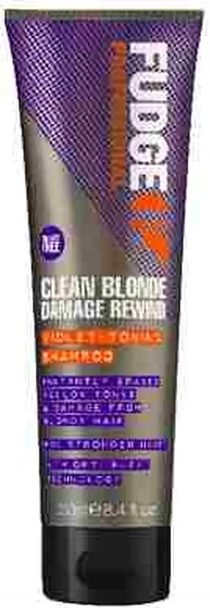 Fudge Clean Blonde Damage Rewind Violet Shampoo 1000ml