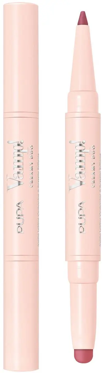 Pupa Milano Vamp! Creamy Duo Lip Pencil & Lipstick 008 Vintage Rose