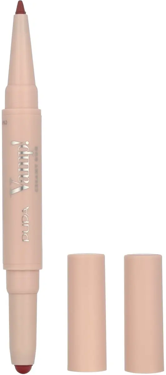 Pupa Milano Vamp! Creamy Duo Lip Pencil & Lipstick 008 Vintage Rose - afbeelding 6 van 6