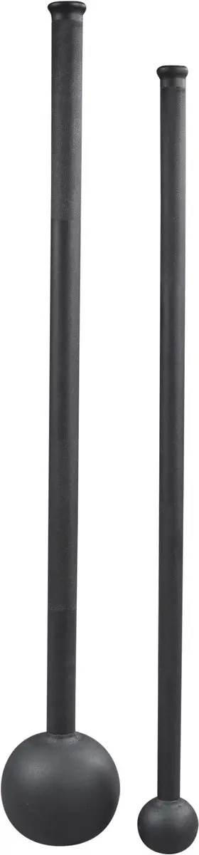 LifeMaxx Crossmaxx Macebell 105cm 10kg - Zwart