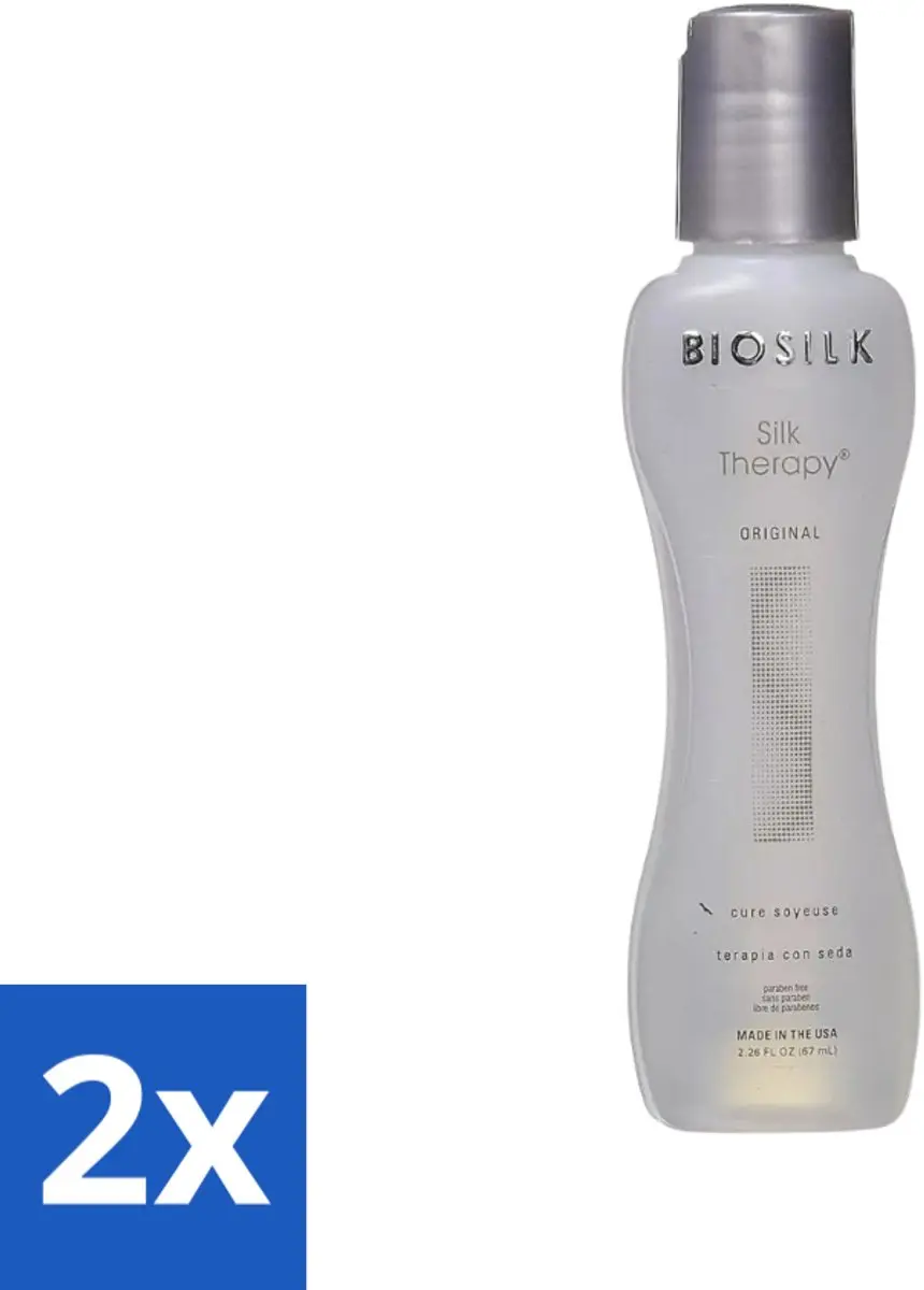 BIOSILK Silk Therapy Haarserum 134ml (2x67ml)