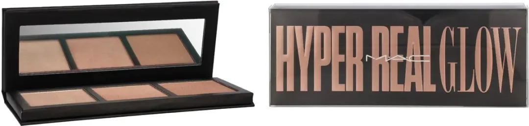 MAC Hyper Real Glow Palette - Flash + Awe Highlighter - 13.5g Roze