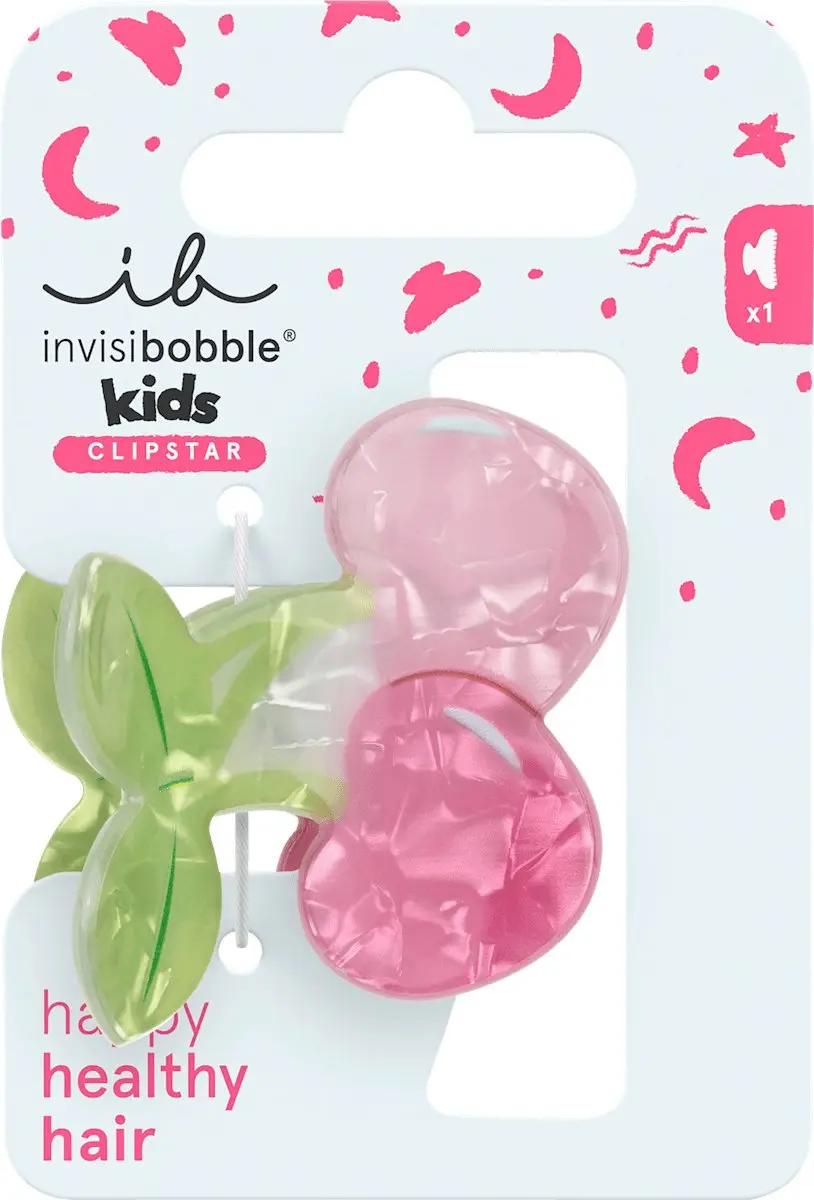 Invisibobble Haarclips Clipstar Kids Cherrylicious