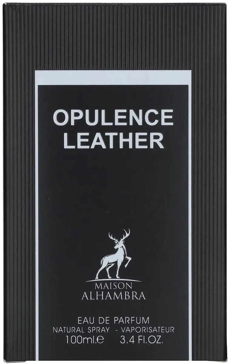 Maison Alhambra Amber & Leather EDP - 100ml