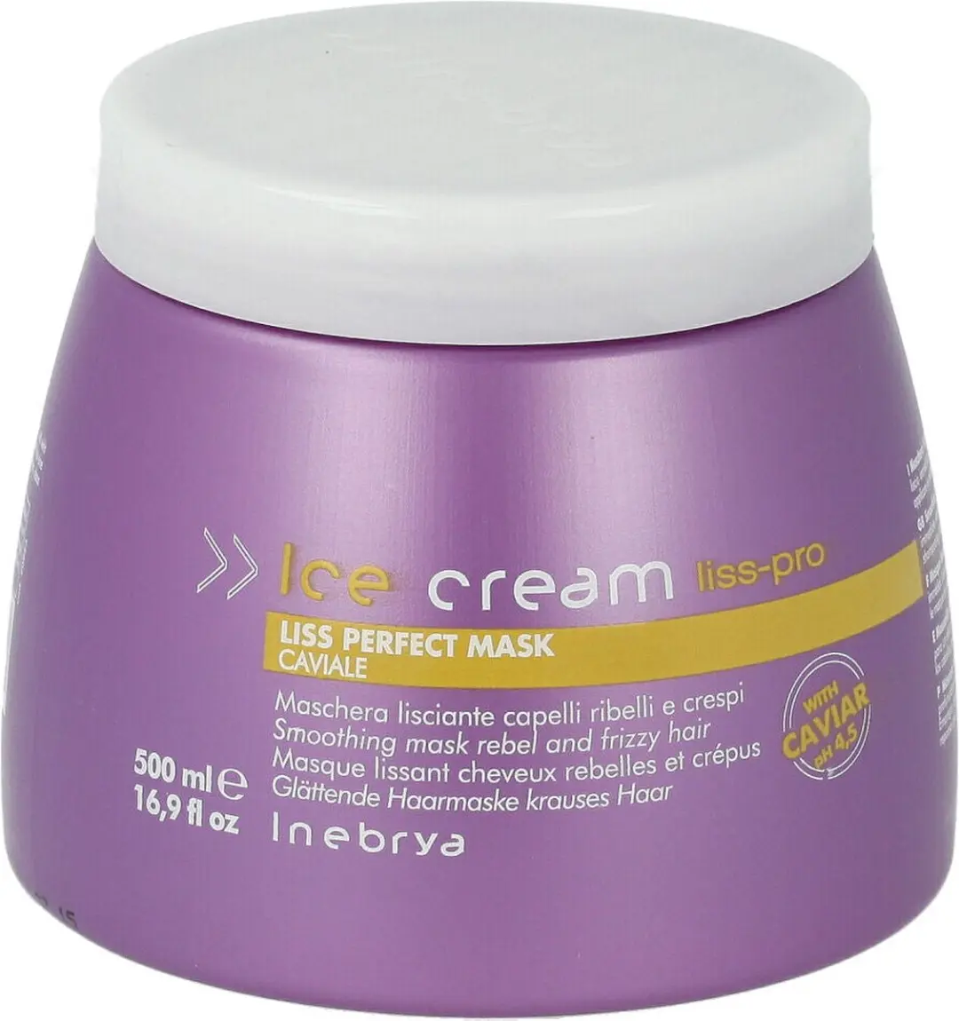 Inebrya Ice Cream Liss Perfect Hair Smoothing Mask 500ml