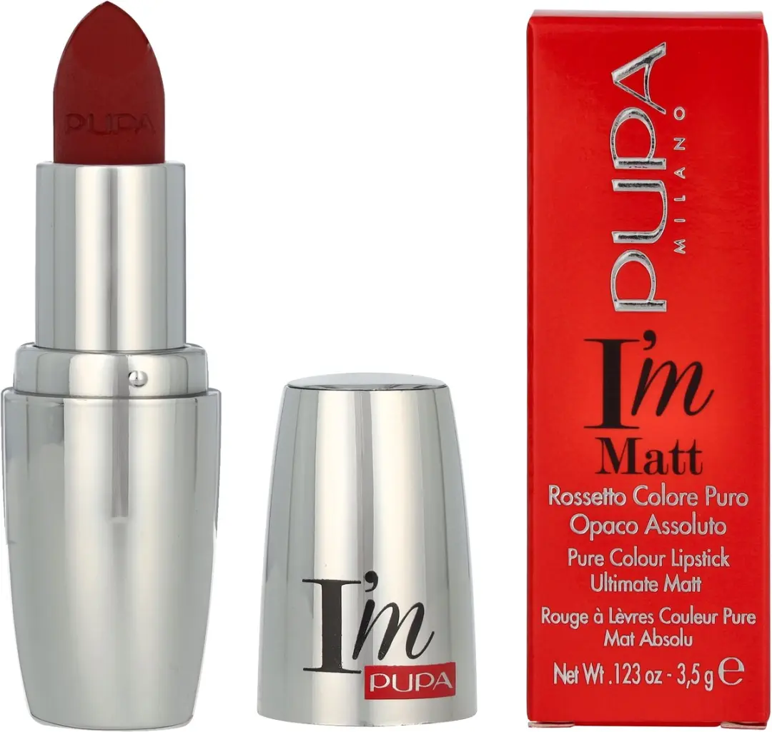 Pupa Milano Lipstick 073 Irresistible Burgundy - 150ml - afbeelding 6 van 6