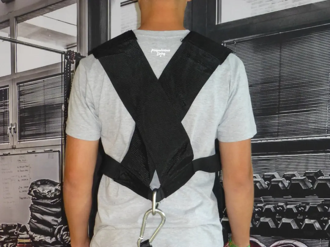 Muscle Power Harnas MP1097 - Zwart