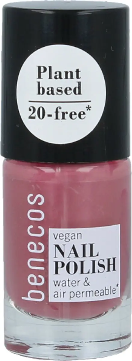 Benecos Vegan Nagellak Roze 5ml - afbeelding 6 van 6