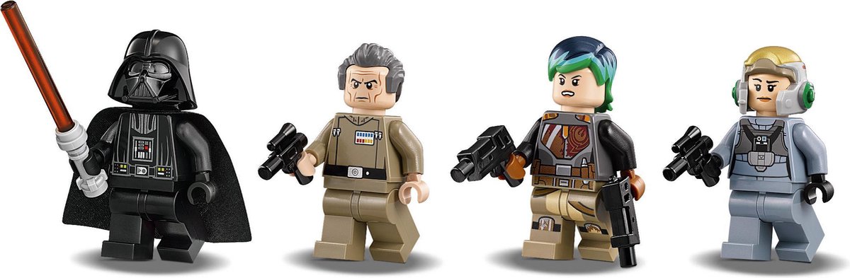 LEGO Star Wars Darth Vader's TIE Advanced vs. A-Win Starfighter - 75150