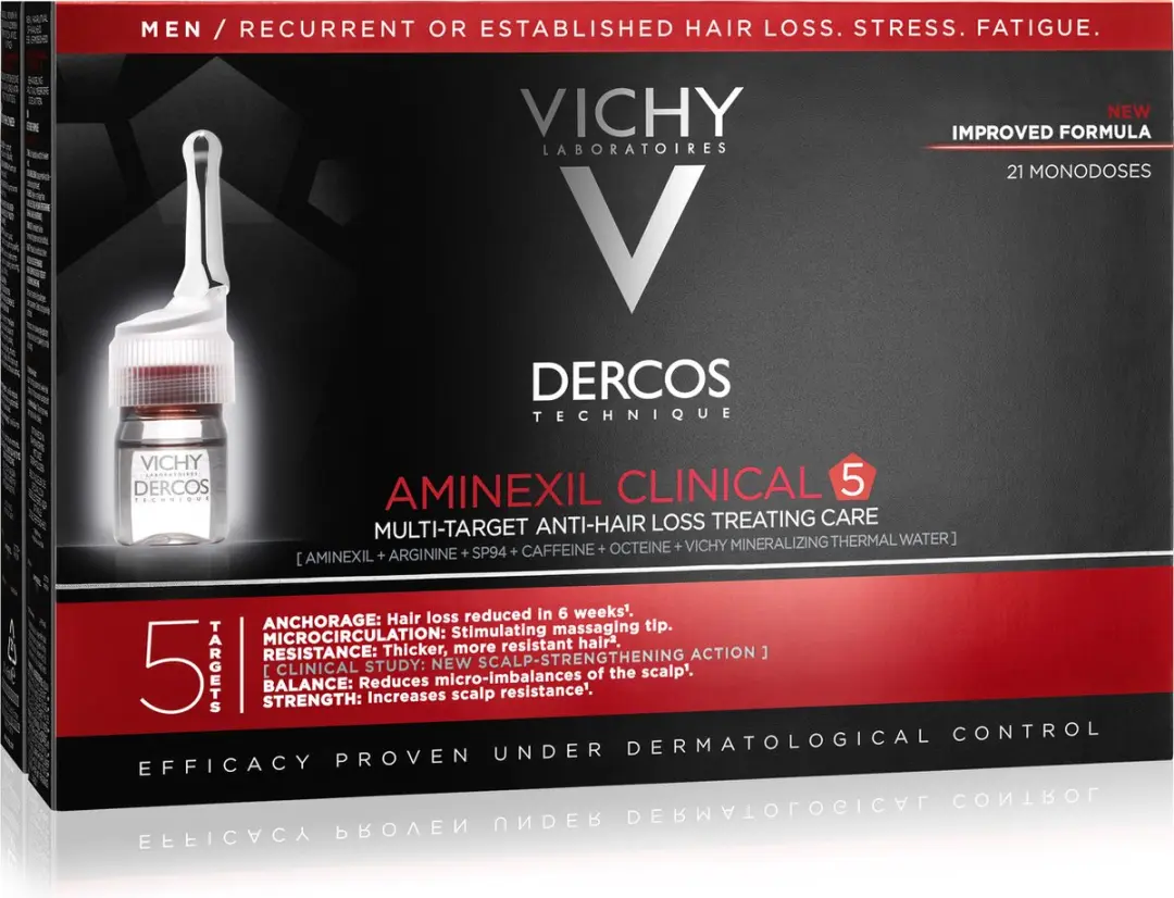 Vichy Dercos Technique Aminexil Clinical 5 Men Haaruitvalkuur