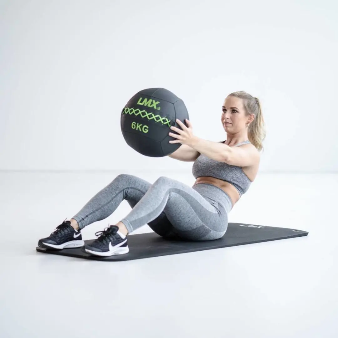 LifeMaxx Wall Ball Premium 4kg - Zwart