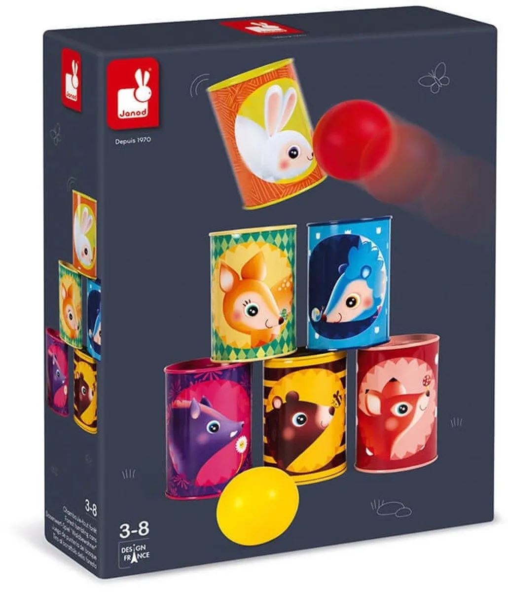 Janod Blikken Gooien - Gooispel - Vanaf 3 jaar - afbeelding 3 van 6