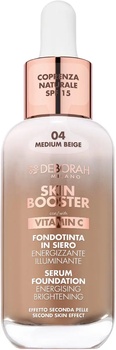 Deborah Milano Skin Booster Serum Foundation 04 Medium Beige