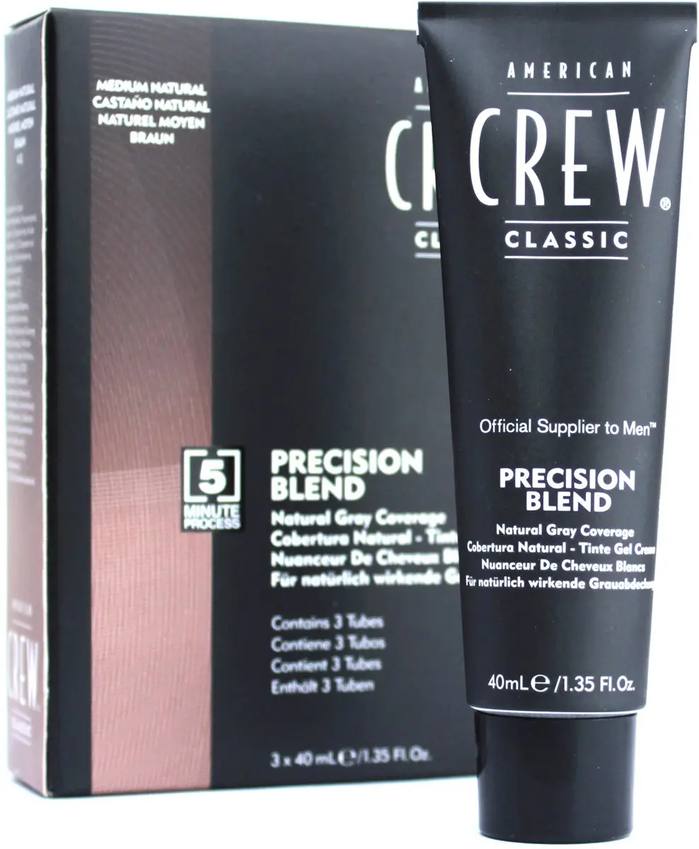 American Crew Precision Blend LOTE 4-5 Medium Natural - 340ml