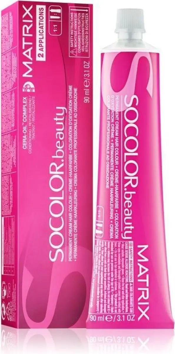 Matrix SOCOLOR Beauty 8AG Kleurspoeling Licht Blond As Goud