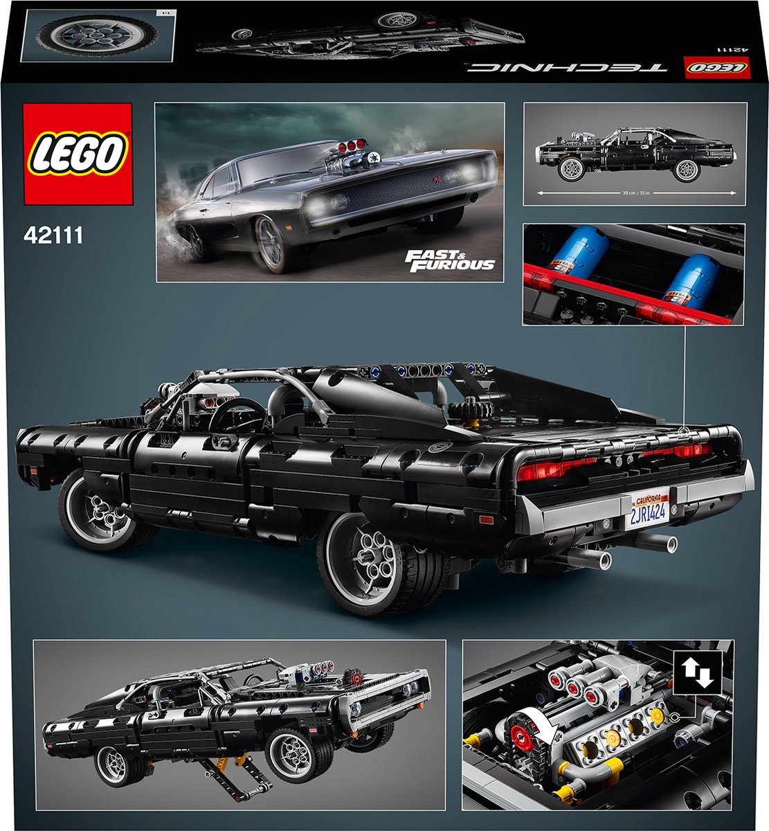 LEGO Technic Dom's Dodge Charger - 42111