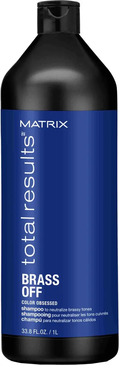 Matrix Total Results Color Obsessed Brass Off Shampoo 1000ml