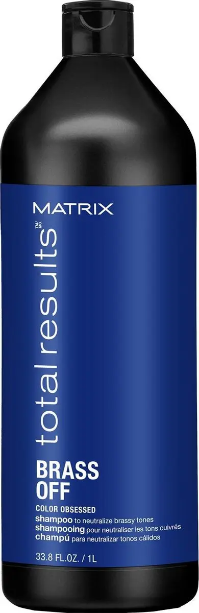 Matrix Total Results Color Obsessed Brass Off Shampoo 1000ml