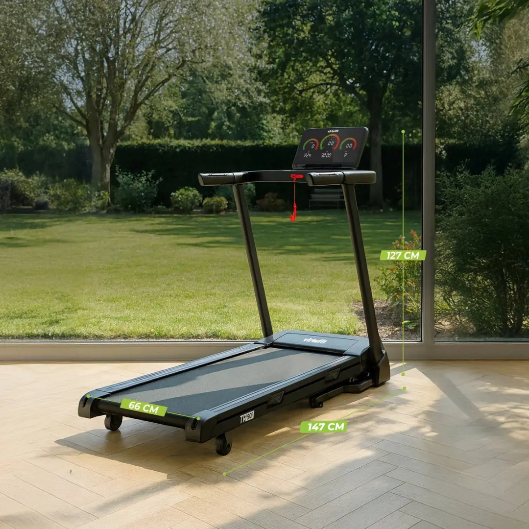 VirtuFit TR90i Loopband - 16 km/u - 36 Programma's - 15% Helling - Zwart