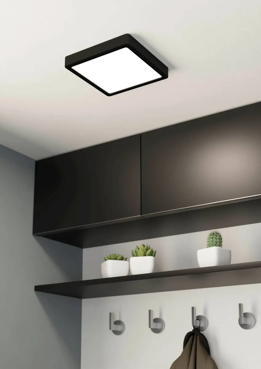 Eglo Fueva 5 Opbouwlamp LED 21cm - Zwart - afbeelding 6 van 6
