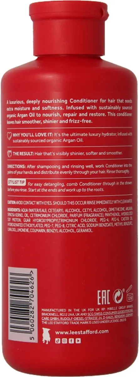 Lee Stafford Argan Oil Conditioner 250ml