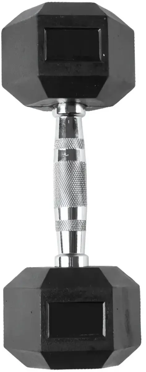 Toorx Fitness MEG Hexagon Dumbbell 4 kg - Zwart