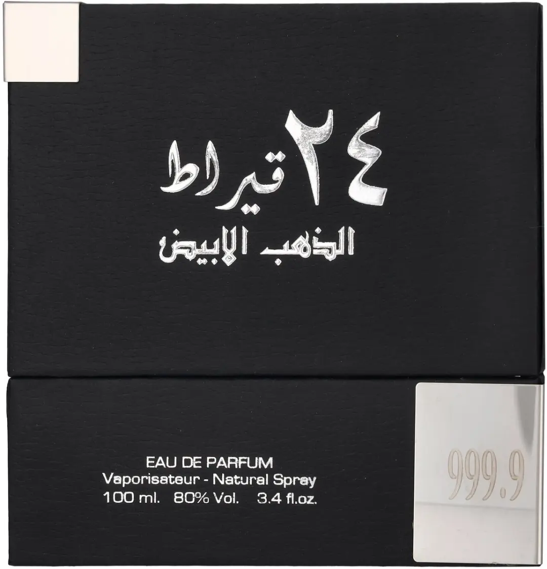 Lattafa 24 Carat White Gold Eau de Parfum 100ml