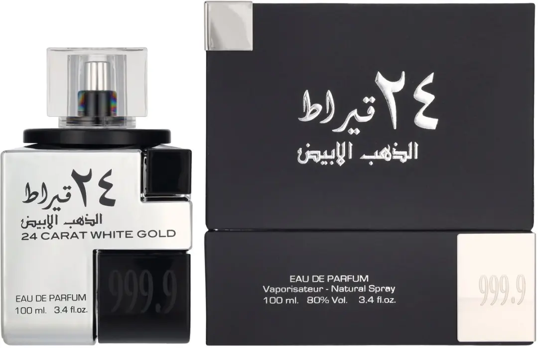 Lattafa 24 Carat White Gold Eau de Parfum 100ml