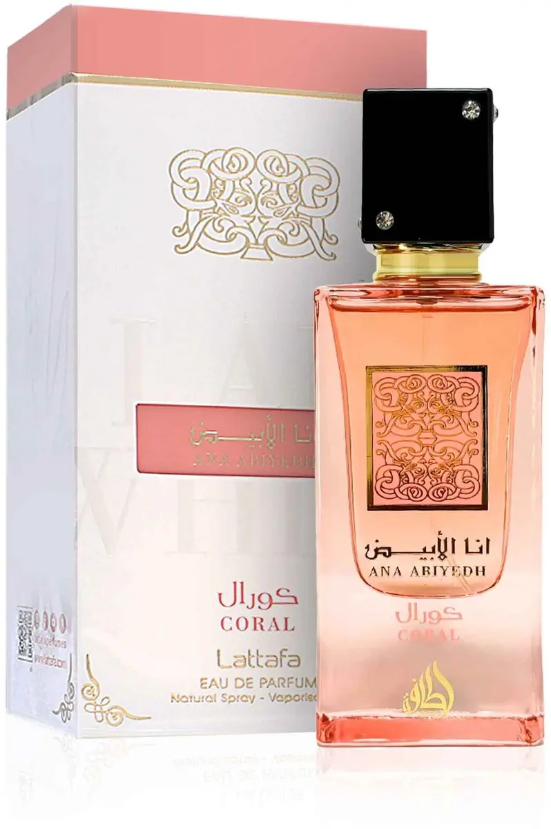 Lattafa Ana Abiyedh Coral Eau de Parfum 60ml