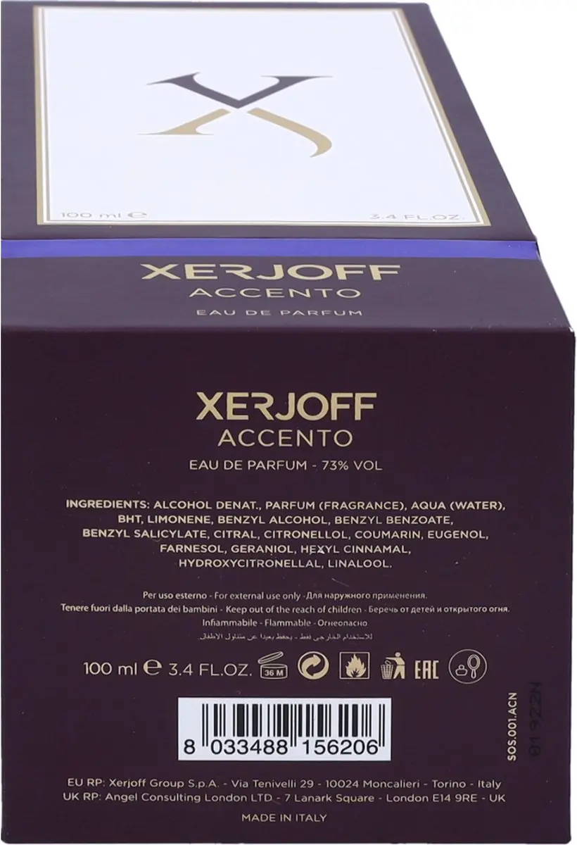 Xerjoff Accento Eau de Parfum - 100ml