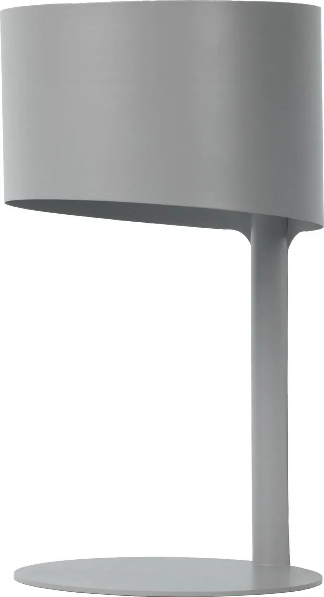 Lucide KNULLE Tafellamp Ø15cm - Grijs